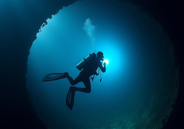 Wreck diving off the coast of Brighton